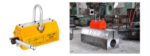 Imanes de elevación de carga rectangulares de 1000 kg Imán mecánico para carga Descarga y manejo de palanquillas - Product Image 4