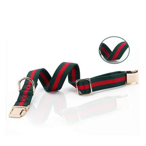 Collier pour chien avec poignée, réglable, en nylon, avec fermeture à bande, collier pour chien de taille moyenne à grande, pour l'entraînement des chiens - Product Image 3