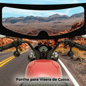 Film imperméable pour visière de casque de moto - Couleurs assorties - Product Image 6