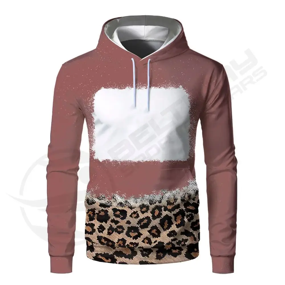 Custom XXXL Size Full Sublimation Quick Dry Sublimation Printed Oversized Hoodie Men Hoodies Best Quality Pullover