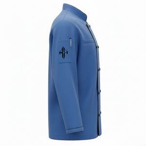 Uniforme d'hôtel pour hommes de haute qualité, couleur unie, impression numérique, manches longues, coupe classique, polyester/coton par RIVIAN ATLANTIC - Product Image 2