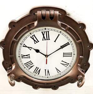 Antique 15 Inch Nautical <b>Wall</b> <b>Clock</b> <b>Vintage</b> Maritime Style Decorative <b>Wall</b> <b>Clock</b> - Product Image 4