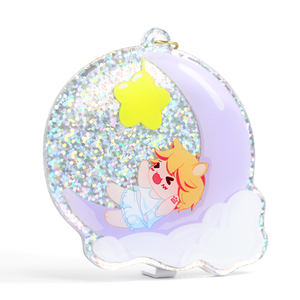 Vograce Gantungan Kunci Akrilik Anime Cetak Kustom Holografik Opaque - Product Image 4