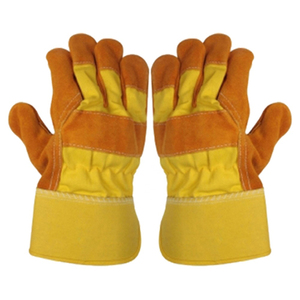 Hot nouvelle usine faite vache split soudage gants en cuir hommes travail industriel longue sécurité en cuir gants de travail - Product Image 6