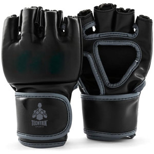 Guantes de MMA de Cuero de Alta Calidad al por Mayor, Correa de Muñeca Ajustable, Absorción de Humedad, Logotipo Personalizado para Artes Marciales - Product Image 1