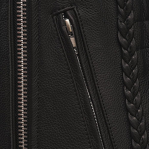 Chaqueta de Cuero de Diseño Nuevo Hecha a Medida para Mujer, Diseño Moderno de Mangas Largas con Colores Personalizados - Product Image 6