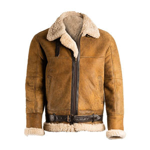 Nuevo diseño cómodo superventas chaqueta de cuero de moda para hombres chaqueta de cuero de piel para invierno chaqueta de invierno para hombres - Product Image 1