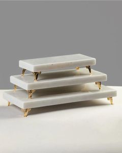 Private Labelling Contemporary <b>Marble</b> <b>Cake</b> Display <b>Stand</b> Blending Functionality And Elegant Design For Modern Homes - Product Image 1