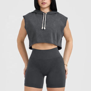 Sweat-shirts pour femmes à manches longues décontractés, nouvelle arrivée, surdimensionnés, en polyester/coton lourd, couleur personnalisée, épaules tombantes, hiver - Product Image 1