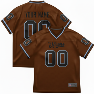 Vente en gros de maillots de football américain personnalisés chemises de rugby respirantes cousues en maille uniformes de sublimation vêtements d'équipe pour la pratique du match - Product Image 4