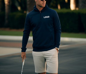 ... Sudadera CON CAPUCHA DE GOLF Golo de manga larga ligera para hombres con capucha Ajuste cómodo Ideal para viajes de entrenamiento y uso al aire libre - Product Image 2