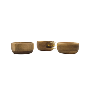 Tazón de Bambú Ecológico, Tazón de Bambú Natural para Servir, para Uso en la Cocina y el Comedor - Product Image 3