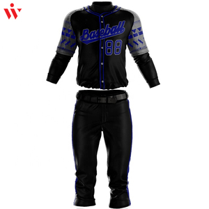 Uniforme de béisbol ligero 2023, ropa deportiva transpirable con impresión de logotipo personalizado de alta calidad en varios colores, estilo de conjunto - Product Image 3