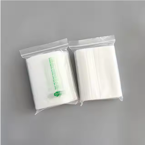 Sac en plastique à fermeture éclair PE blanc Transparent ou clair sac Ziplock recyclable de haute qualité pour emballage alimentaire marque HM - Product Image 2
