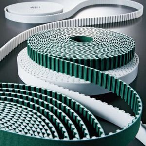 पु पॉलीयूरेथेन स्टील वायर टाइमिंग बेल्ट एच 3 मीटर 5 मीटर s8m14m पर 10 खुला गियर ड्राइव रबर टाइम बेल्ट - Product Image 1