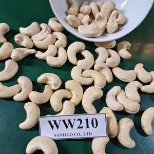 Emballage de marque privée noix de cajou Kaju WW210 noix sèches noix et amandes SANTIGO première qualité - Product Image 1