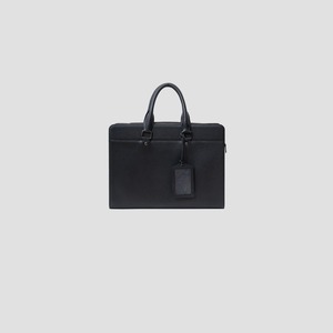Maletín de Cuero Saffiano para Hombre, Bolsa de Mensajero para Portátil de Negocios, Bolso de Mano para Documentos de Oficina y Viajes - Product Image 3