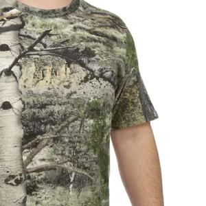 Top qualité 100% Polyester hommes blanc t-shirt Jungle Camo véritable arbre impression chasse répondre à n'importe quelle condition Camping hommes T-Shirts - Product Image 6