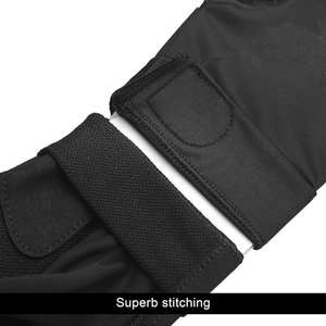 Wholesale Half Finger Fitness Gloves Custom Logo Solid White Leather for <b>Gym</b> and <b>Weight</b> Lifting for Sports - Product Image 6