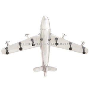 Cintre décoratif de finition marron de forme unique en métal de fer de la plus haute qualité pour entrées, cuisines ou bureaux - Product Image 3