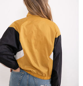 New Style Wholesale Custom <b>Women</b> Nylon <b>Windbreaker</b> Jacket Top Seller <b>Women's</b> Cropped Full <b>Women</b> <b>Windbreaker</b> Jacket For Sale - Product Image 2