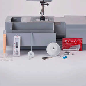 Para Máquina de Coser Singer Facilita Pro 4411 Mini, 10 Puntadas, Prensatelas de Doble Arrastre, Configuración de Cama Plana, Puntada de Cadeneta, para Uso Doméstico - Product Image 1