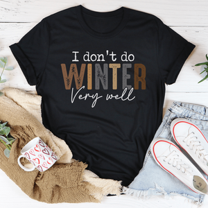 No me gusta mucho el invierno, camiseta informal - Product Image 1