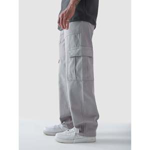 Pantalones Tácticos Cargo Gris Pizarra VII, Corte Holgado, Lona, Logotipo Personalizable, Talla XL, Pliegues, Decoraciones con Cremallera, Lavado de Color, Ropa de Trabajo - Product Image 3