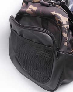 Diseño de camuflaje Logotipo personalizado Bolsa de lona Ligera Moda Deportes Bolsas de viaje Gran capacidad Fuerte Zip Gym Bolsa de lona - Product Image 3