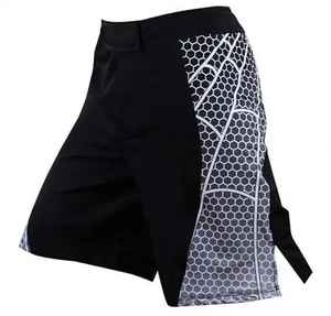 Shorts de boxe MMA unisexe grande taille tendance, confortables, en tissu doux et à séchage rapide, avec logo personnalisé pour les arts martiaux - Product Image 3