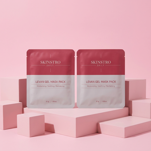 SKINSTRO Juego de Mascarillas de Hidrogel Probadas en Dermatología Coreana, 4 Piezas, Aroma Floral Suave para Hidratar, Calmar y Regenerar la Piel - Product Image 1
