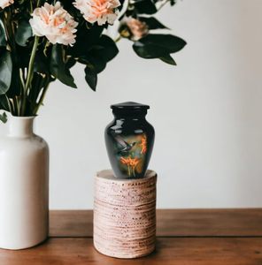 Urnas de colibrí para cenizas de adultos, urnas de entierro para papá, urna grande para hombre y mujer, urna funeraria para cenizas de adultos, hombres y mujeres, tamaño personalizado - Product Image 3