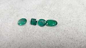 Esmeralda zambiana Natural de calidad AAA, excelente mezcla de piedras preciosas sueltas para la fabricación de joyas, piedras de corte de Esmeralda preciosas verdes - Product Image 5