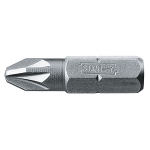 Broca de Inserción POZIDRIVE de 1/4\" Stanley, 25 mm - Product Image 1