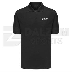 เสื้อโปโลสำหรับผู้ชายเสื้อกีฬาผ้าโพลีเอสเตอร์ผ้าฝ้ายธรรมดาปักโลโก้ดีไซน์แขนสั้นลำลองแบบออกแบบได้ตามต้องการ - Product Image 5