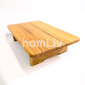 Planche à découper en teck naturel écologique OEM, durable, sans peinture ni vernis, halal, personnalisable pour la cuisine - Product Image 3