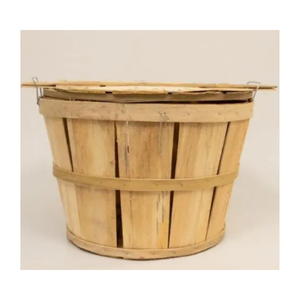 Color de madera natural Cesta de cangrejo de madera más barata utilizada para sostener cangrejos de mariscos, Precio caliente Cesta de cangrejo de madera de acacia - Product Image 1