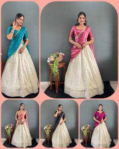 Festival lanzamiento Lehenga Choli suave Dola algodón seda Digital impreso Micro algodón ropa festiva lehenga choli dupatta - Product Image 6