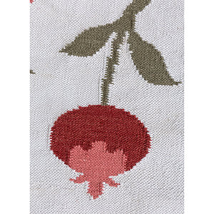 Alhambra Ivory - Alfombras de lana planas tejidas a mano con diseño floral de diamantes, alfombras rectangulares de yute para el hogar, dormitorio, pasillo - Modelo ADWL-13305 - Product Image 3