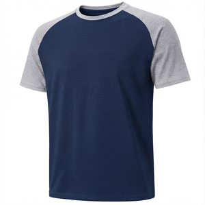 Camiseta de Hombre de Manga Corta Oversize con Estampado de Secado Rápido, Colores Sólidos de Alta Calidad, Estilo Urbano Casual, Precio Mayorista - Product Image 4