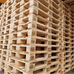 Venta al por mayor de paletas de madera Euro Epal a la venta, embalaje duradero de paletas de almacén, paletas de madera baratas, la mejor venta de madera de pino. - Product Image 4