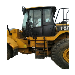 Chargeur sur pneus Caterpillar 966H d'occasion du Japon Charge nominale de 20 tonnes Moteur et pompe comme composants de base Chargeur frontal - Product Image 1