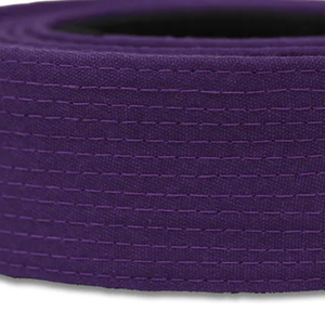 Cinturón de Jiu Jitsu Brasileño Core BJJ, Color Morado, Ligero, de Lona de Algodón, para Entrenamiento Profesional - Product Image 6