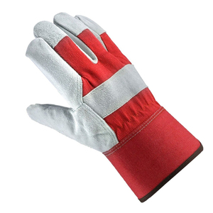 Top Tendance Gants De Sécurité En Cuir De Vachette Sangle Réglable Gants De Travail Nouvelle Arrivée - Product Image 2
