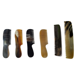 Peigne à corne professionnel, meilleure qualité, accessoire de coiffure naturel fait à la main, fournisseur d'exportation en gros, durable - Product Image 5