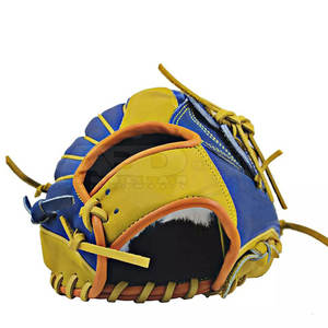 Qualité fine professionnelle votre propre conception gants de baseball meilleur prix bas quantité minimale de commande usine directe gants de baseball - Product Image 5