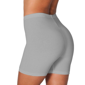 2025 Women's Biker Yoga Shorts High Waist Seamless Hip-Up <b>Tight</b> 100% Organic Cotton Breathable Quick Dry Customizable Wholesale - Product Image 1