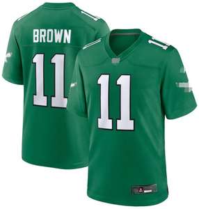 Maillot de football américain respirant pour homme Philadelphia Brown, nouvelle saison 2025 - Product Image 6