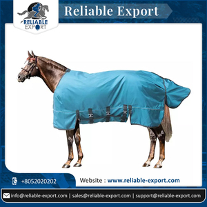 Personalizado 1200 Denier Ripstop Horse Winter Turnout Alfombra Cuello estándar Combo Nylon Forro Algodón Fleece Relleno Logo Requerido - Product Image 6