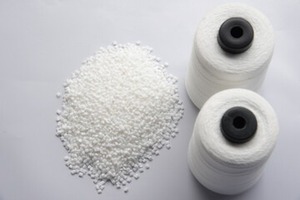 High Tenacity 100% <b>Polyester</b> Spun <b>Yarn</b> Ring Spun for Textile Weaving Raw White Color in India - Product Image 4